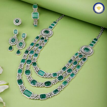 Green Goddess Bridal Necklace