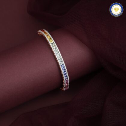 Rainbow Diamond Bracelet