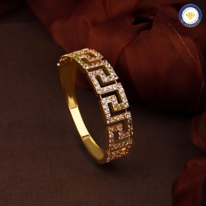 Abstract Eternity Bracelet