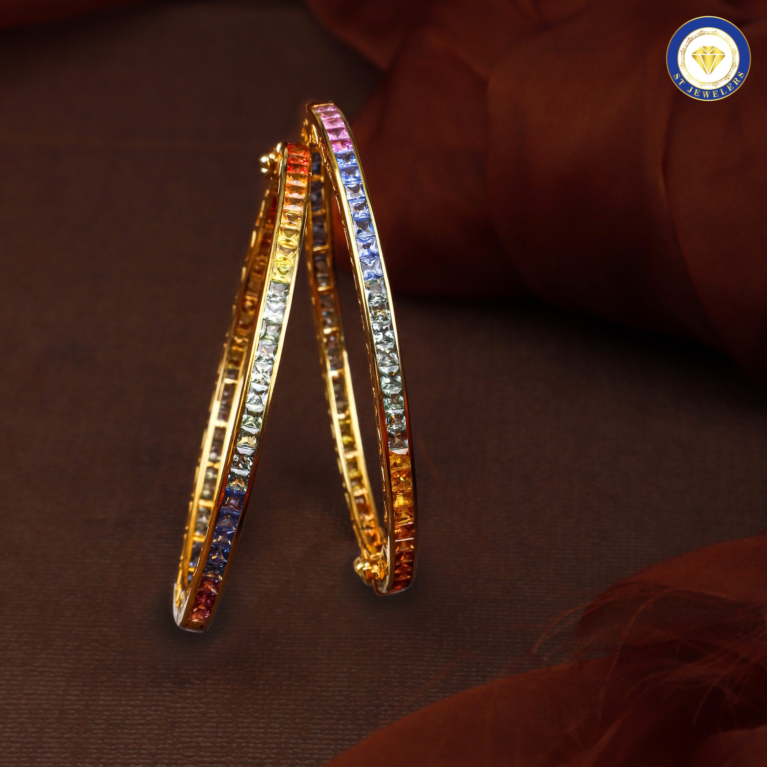 Rainbow Stackable Bracelet - Image 2