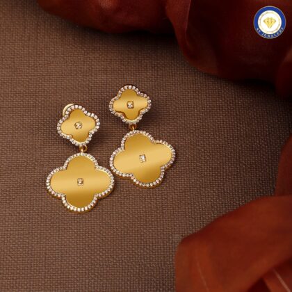 Glam Clover Earrings