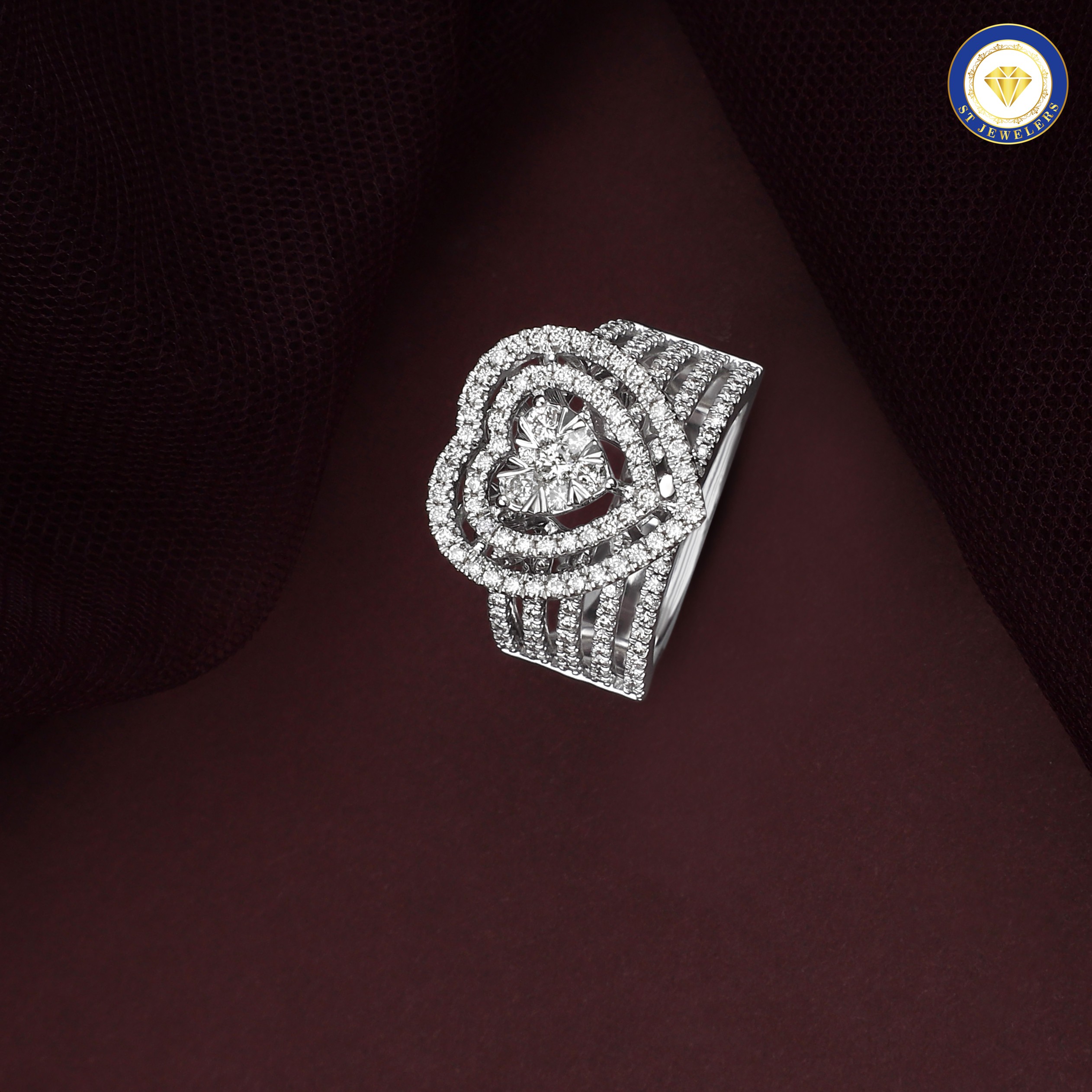 Layered Love Ring - Image 2