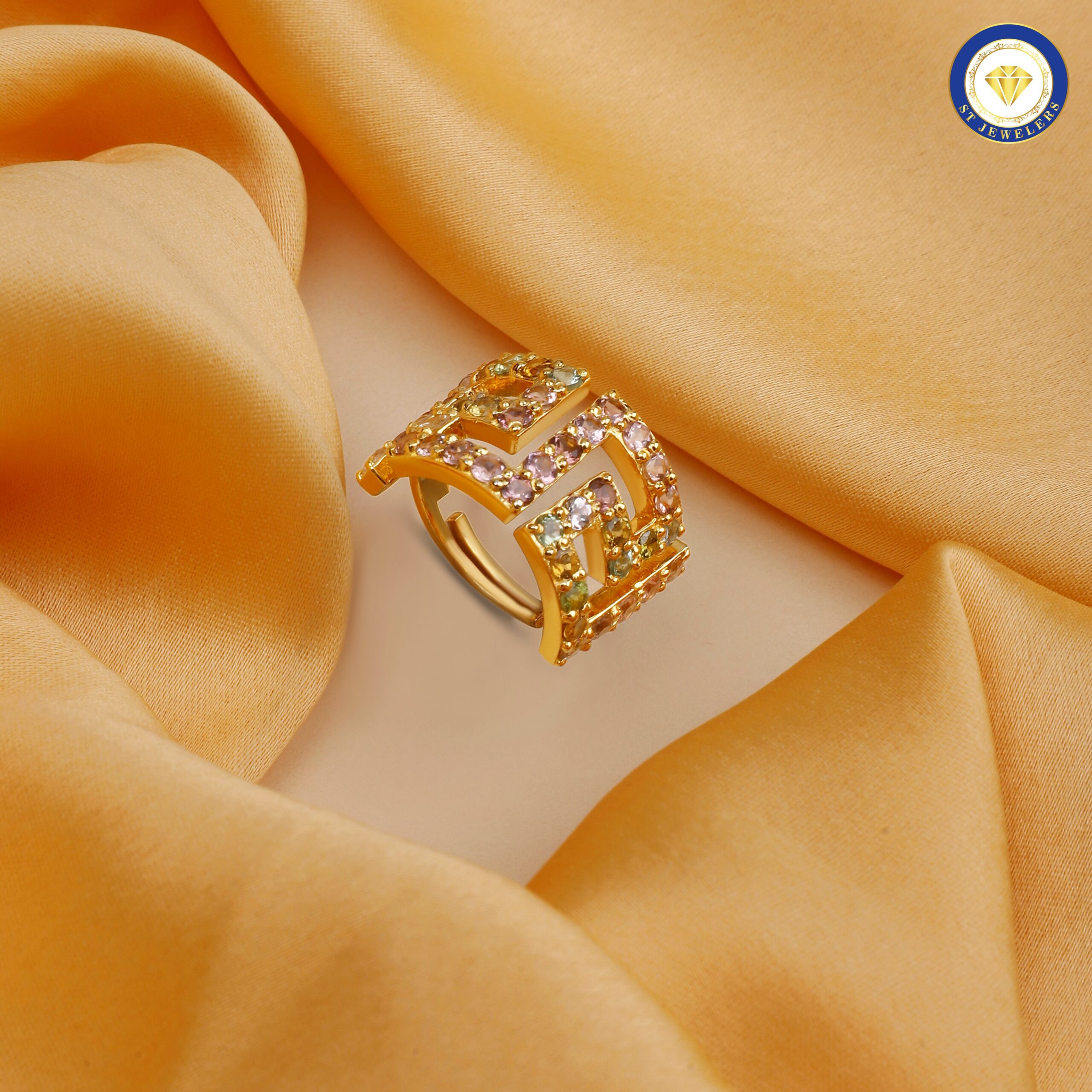 Abstract Eternity Ring - Image 2